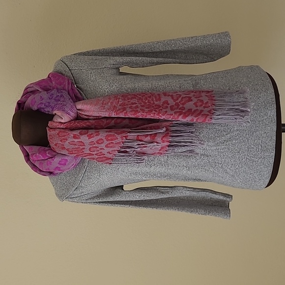 Multicolored Animal Print Scarf - Picture 2 of 8